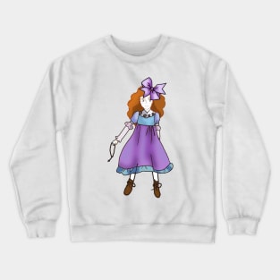 Rose in the winter ball! Crewneck Sweatshirt